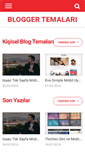 Mobile Screenshot of bloggertemalari.net